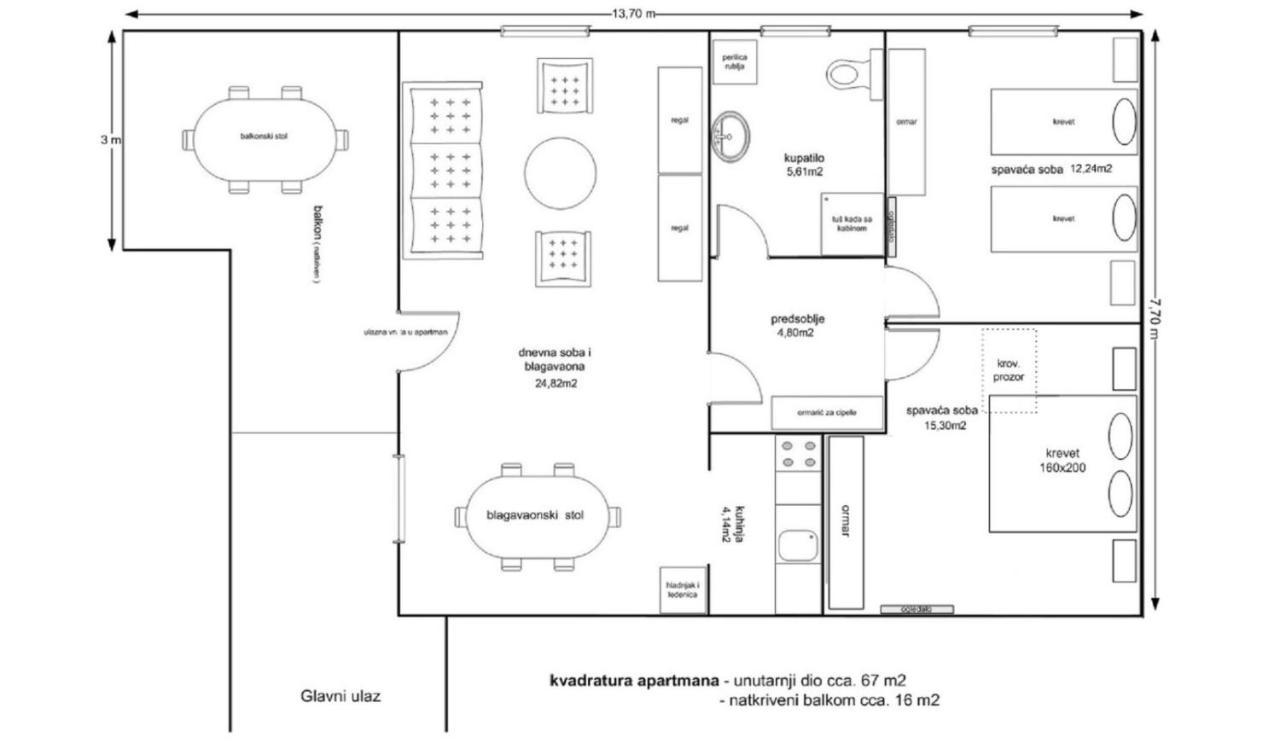Ana Apartment Zaglav Exterior photo